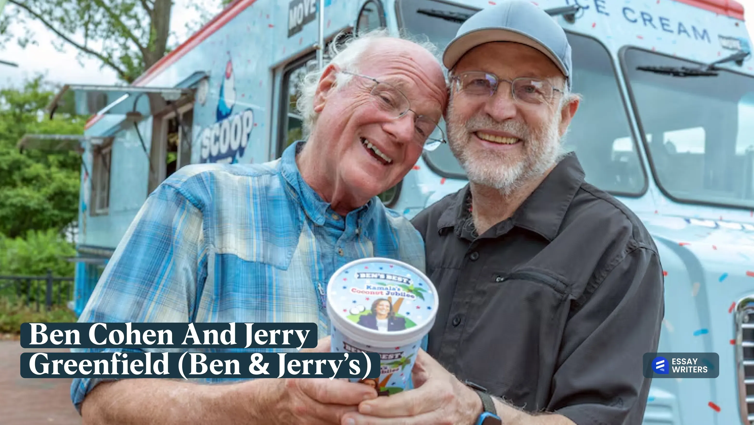Ben Cohen and Jerry Greenfield (Ben & Jerry’s)
