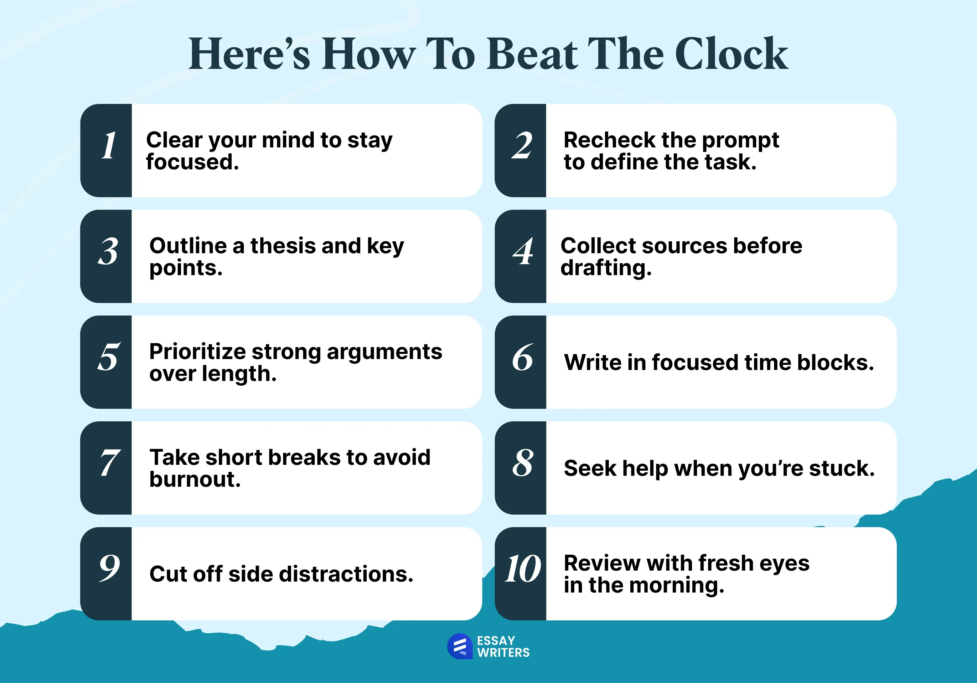 Here’s How to Beat the Clock