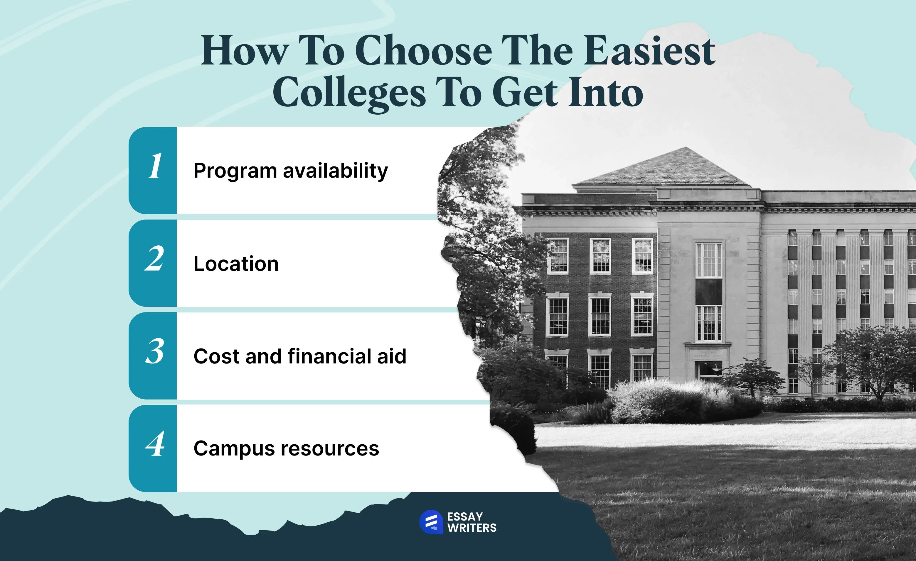 How To Choose The Easiest Colleges to Get Into