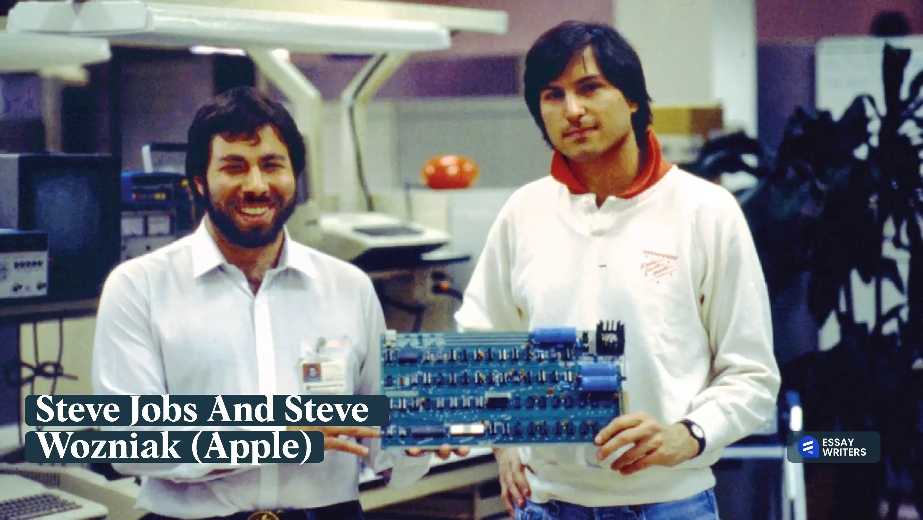 Steve Jobs and Steve Wozniak (Apple)