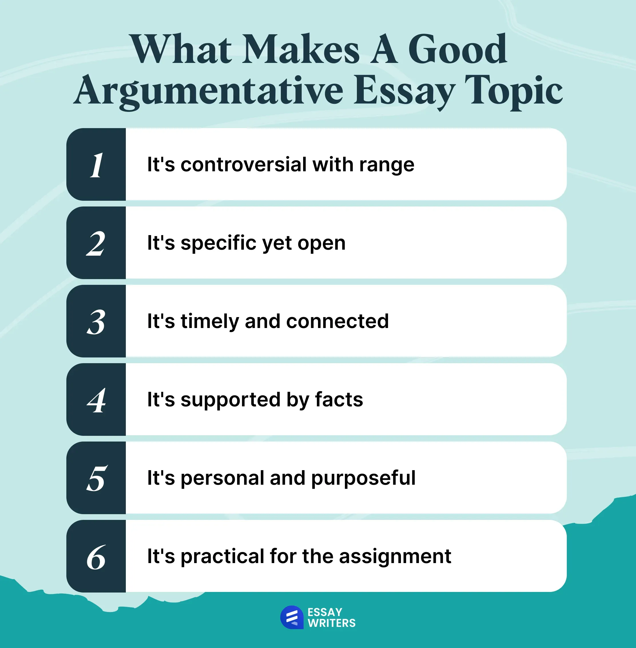 What Makes a Good Argumentative Essay Topic